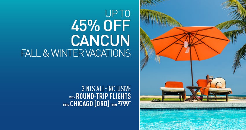 Chicago to Cancun Deals
