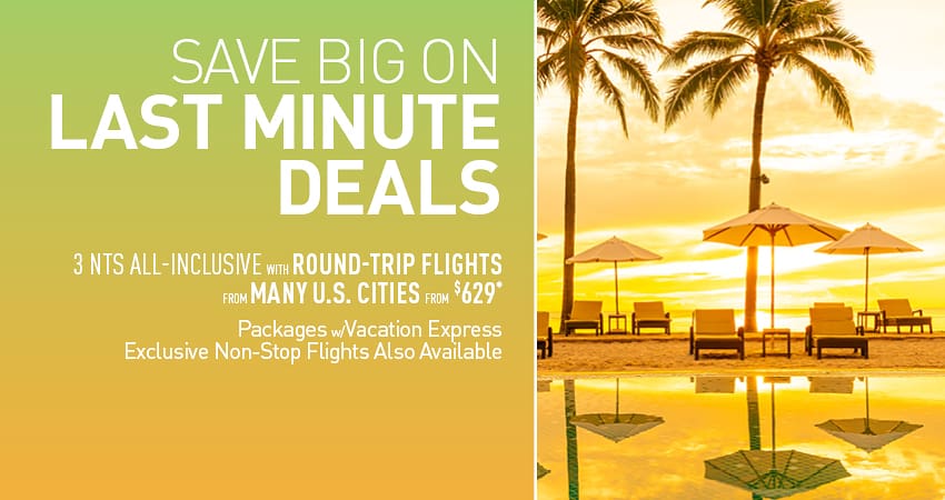 Last Minute Deals