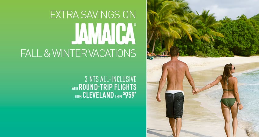 Cleveland to Jamaica Deals