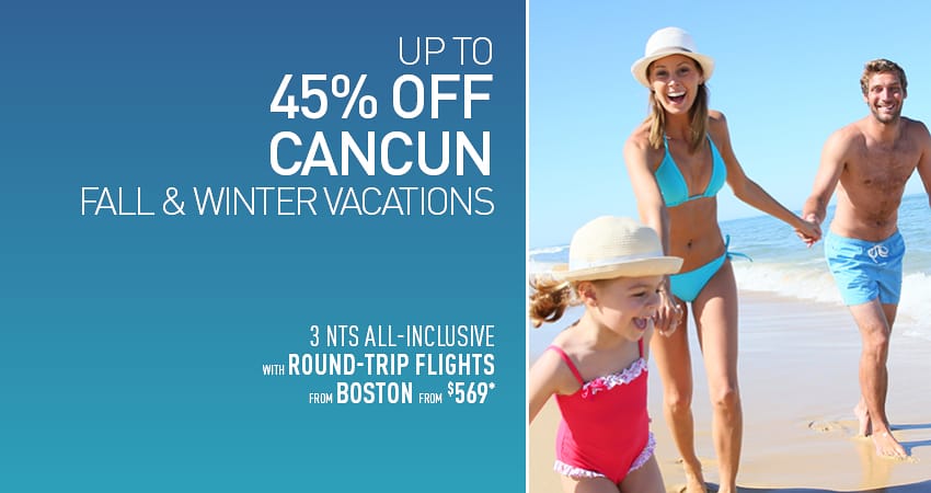 Boston to Riviera Maya Deals