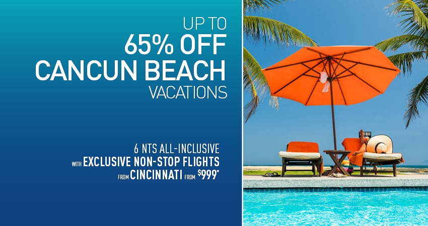 Cincinnati to Cancun Deals