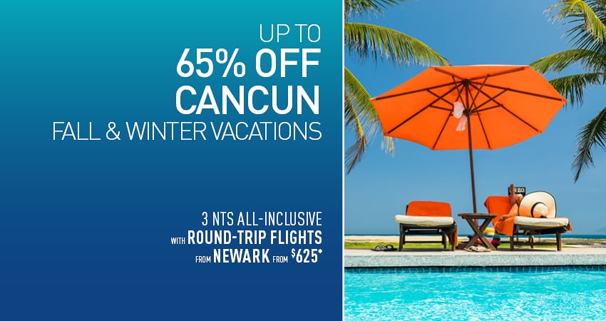 Newark to Cancun Deals