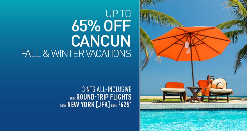 New York City to Cancun Deals