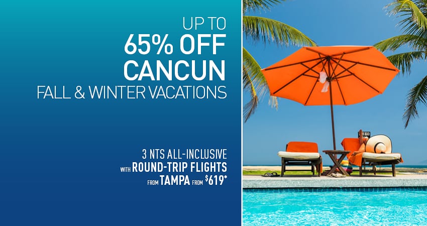 Tampa to Cancun Deals
