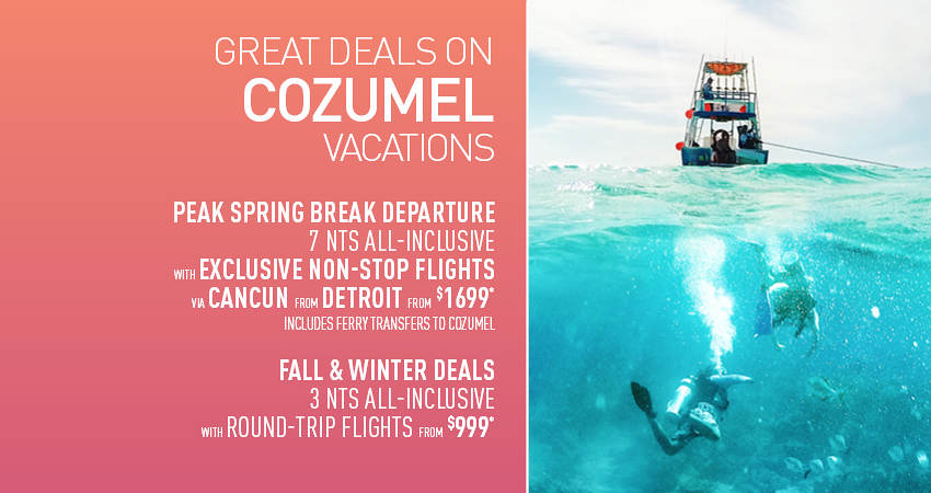 Detroit to Cozumel Deals