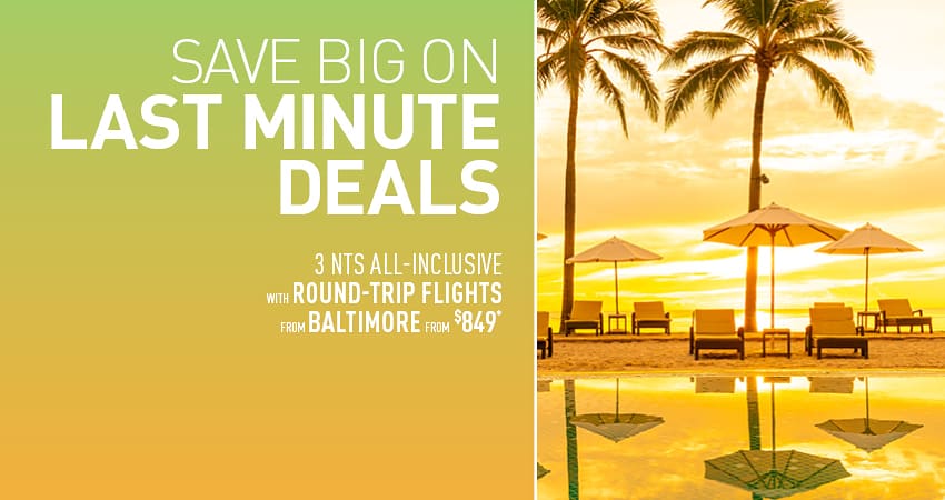 Baltimore Last Minute Deals