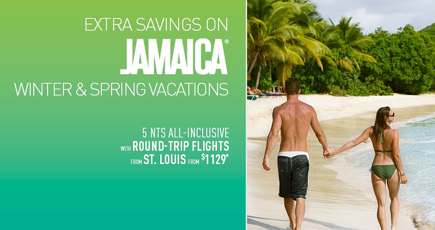 St. Louis to Jamaica Deals