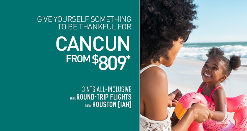 Houston to Cancun Deals