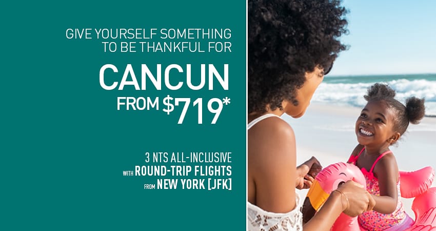 New York City to Cancun Deals