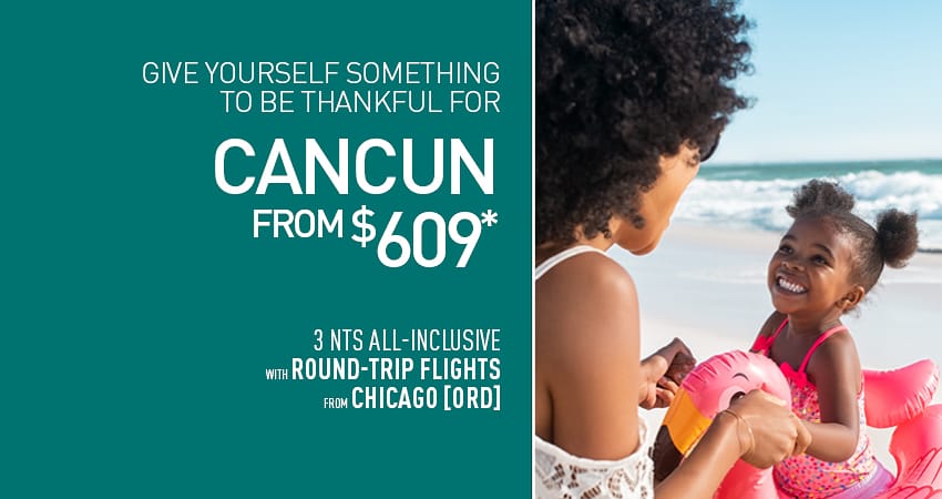 Chicago to Cancun Deals