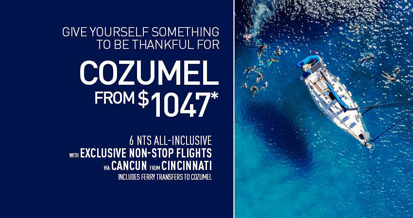 Cincinnati to Cozumel Deals