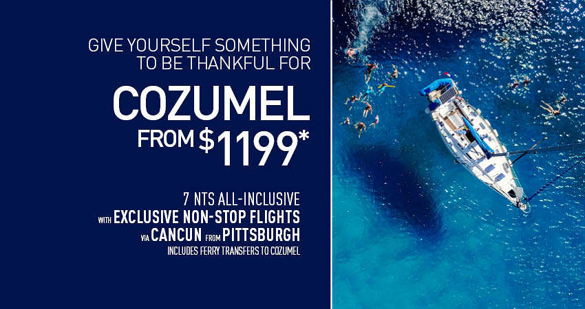 Pittsburgh to Cozumel Deals