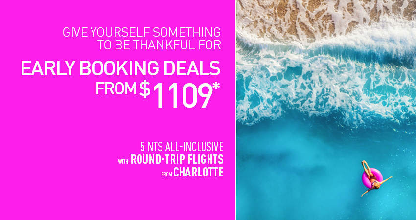 Charlotte Early Booking Deals
