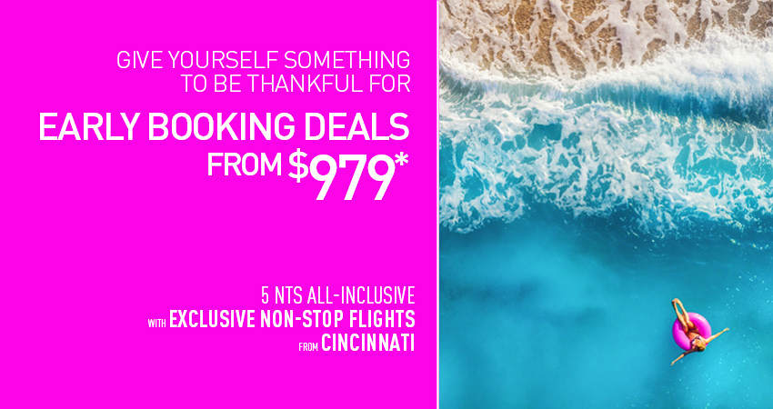 Cincinnati Early Booking Deals