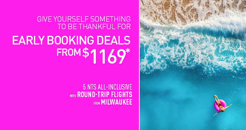 Milwaukee Early Booking Deals