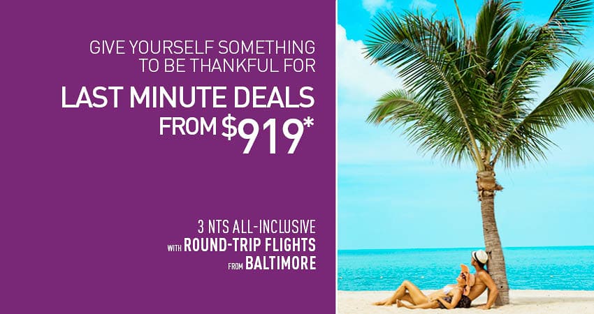 Baltimore Last Minute Deals