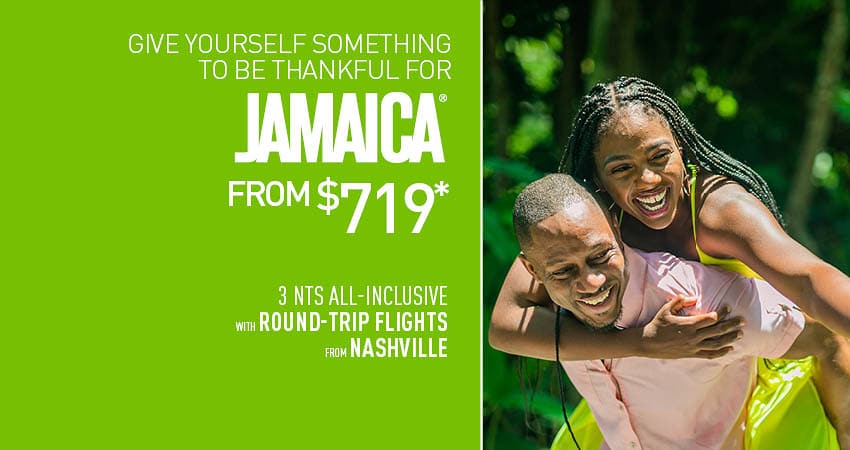 Nashville to Jamaica Deals