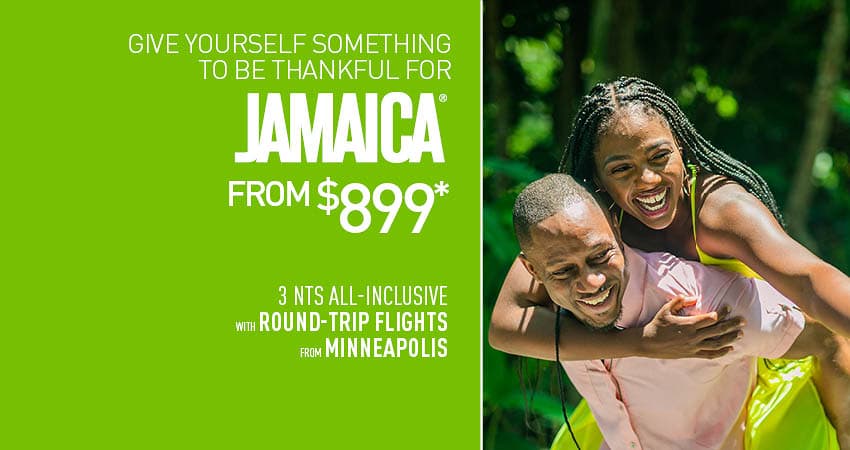 Minneapolis to Jamaica Deals