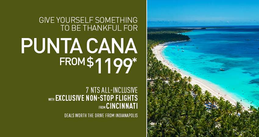 Indianapolis to Punta Cana Deals
