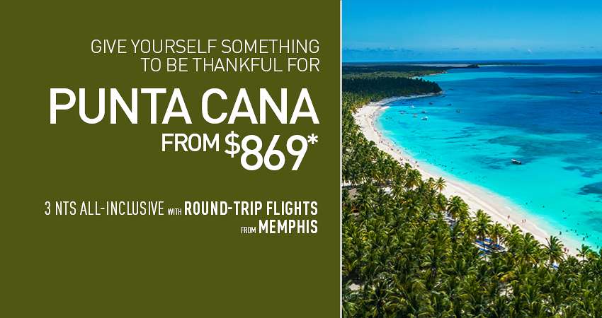 Memphis to Punta Cana Deals