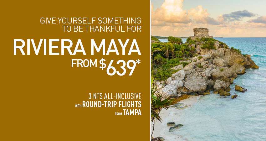 Tampa to Riviera Maya Deals