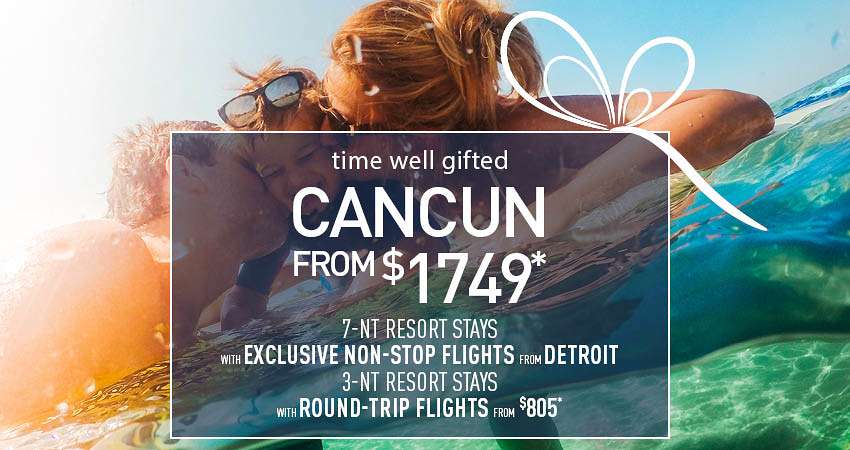 Detroit to Cancun Deals