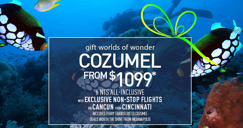 Indianapolis to Cozumel Deals