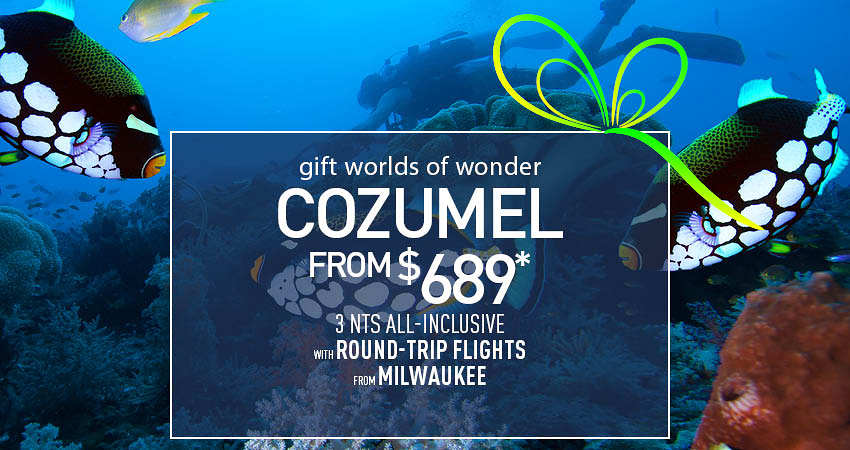 Milwaukee to Cozumel Deals