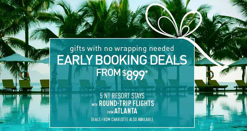 Atlanta or Charlotte Early Booking Deals