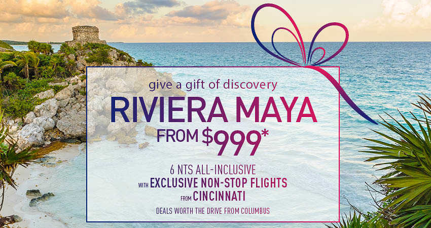 Columbus to Riviera Maya Deals