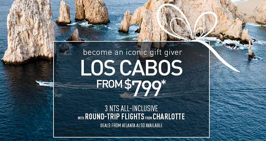 Atlanta or Charlotte to Los Cabos Deals
