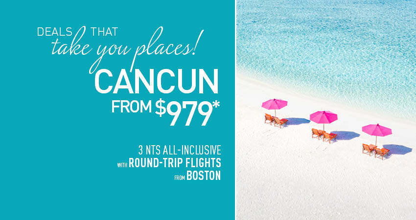 Boston to Cancun Deals