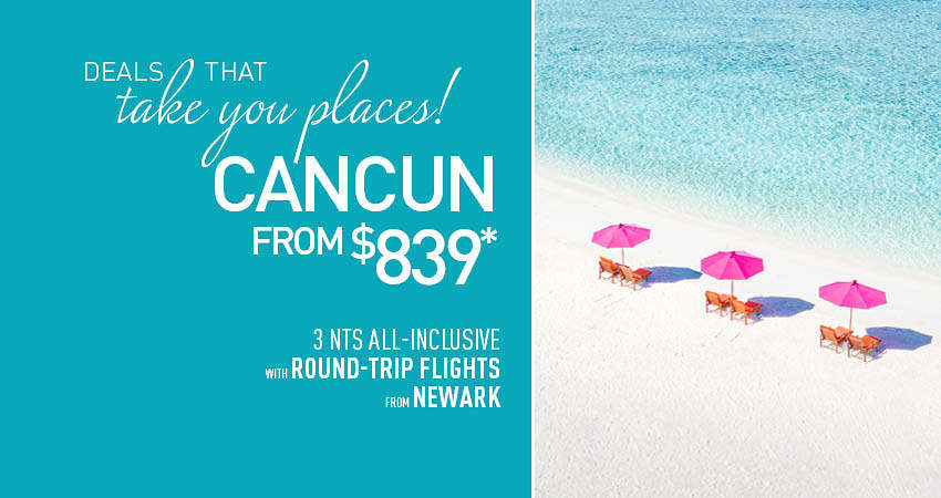 Newark to Cancun Deals