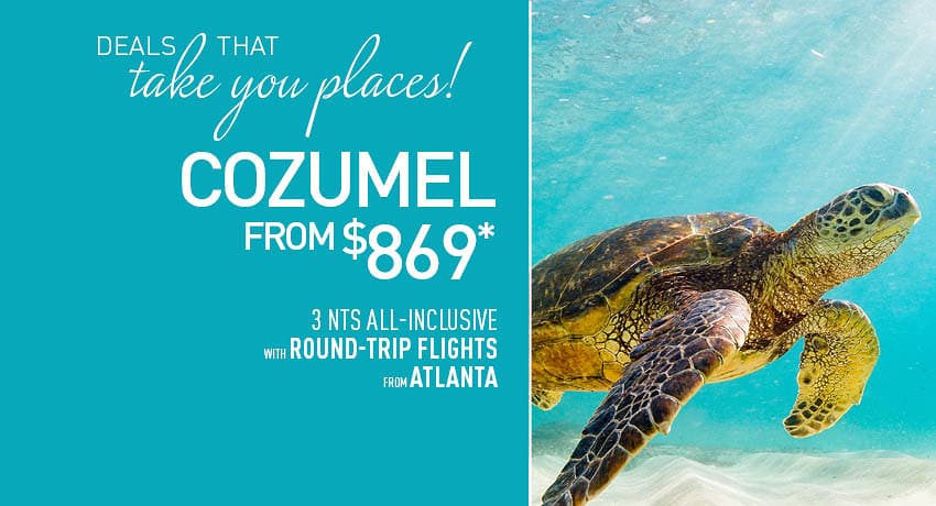 Atlanta to Cozumel Deals