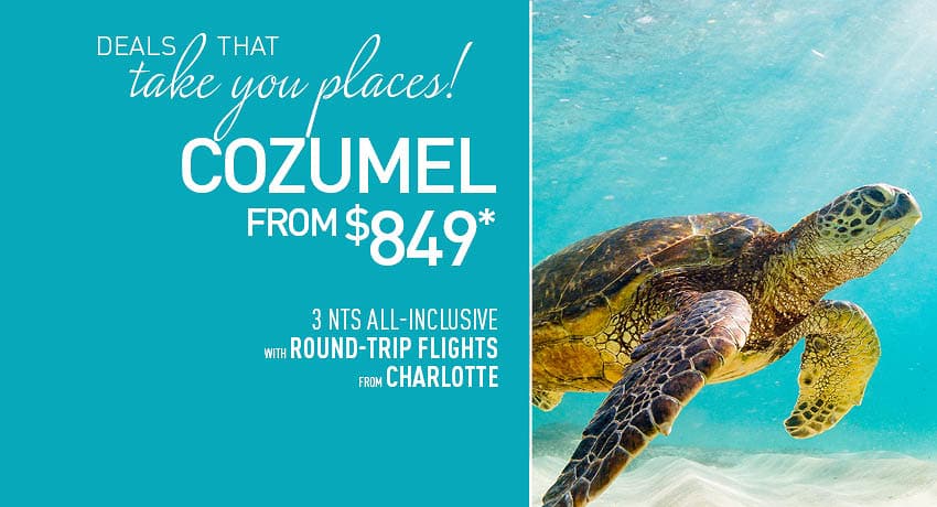 Charlotte to Cozumel Deals