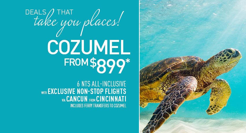 Cincinnati to Cozumel Deals