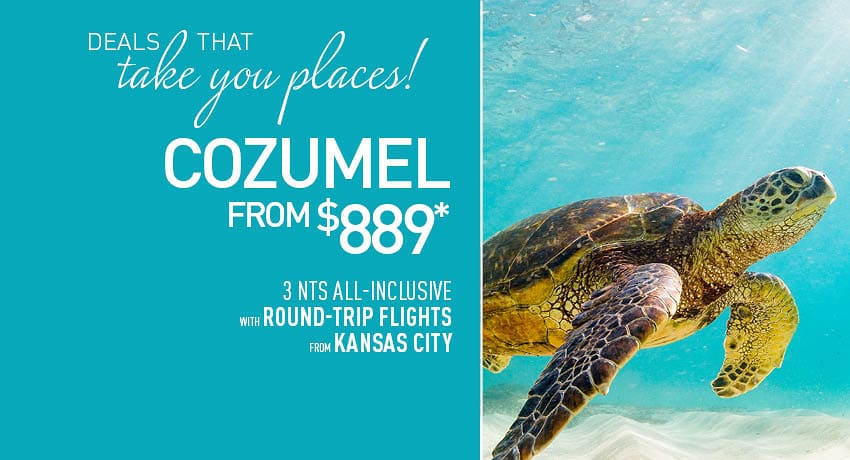 Kansas City to Cozumel Deals