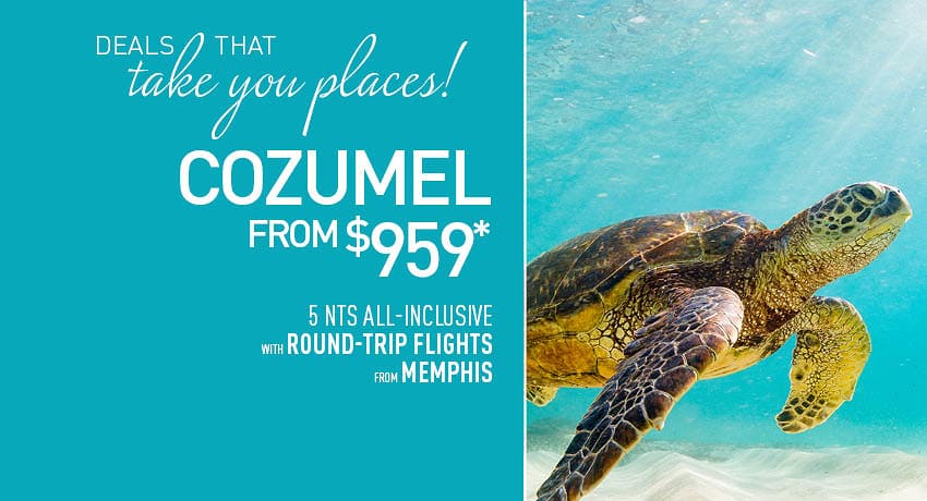 Memphis to Cozumel Deals