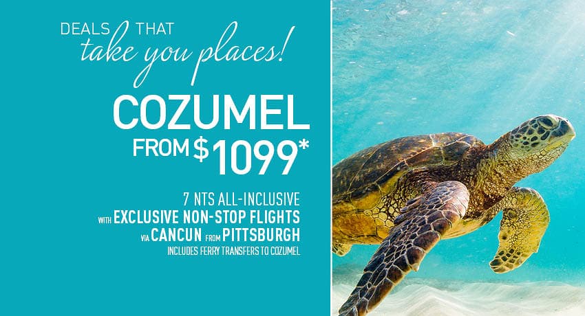 Pittsburgh to Cozumel Deals