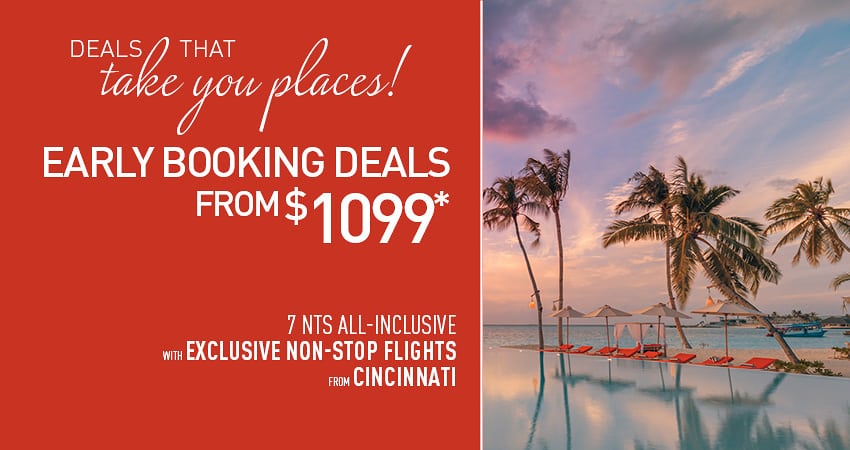 Cincinnati Early Booking Deals