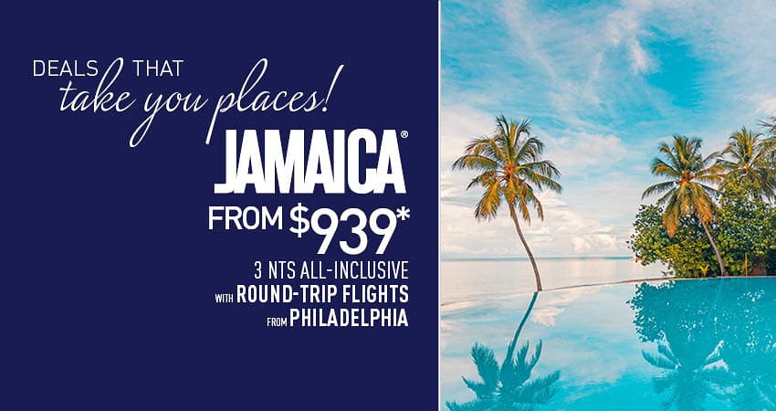 Philadelphia to Jamaica Deals