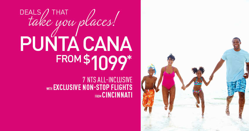 Cincinnati to Punta Cana Deals