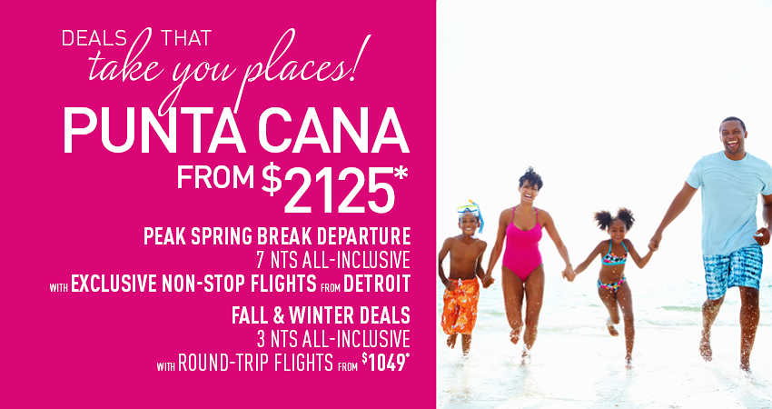 Detroit to Punta Cana Deals