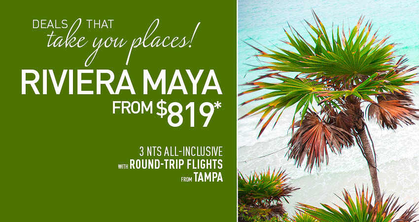 Tampa to Riviera Maya Deals