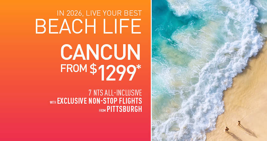 Pittsburgh to Cancun Deals