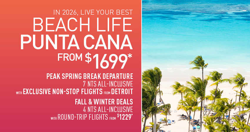 Detroit to Punta Cana Deals