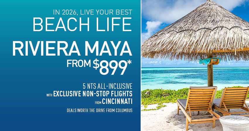 Columbus to Riviera Maya Deals