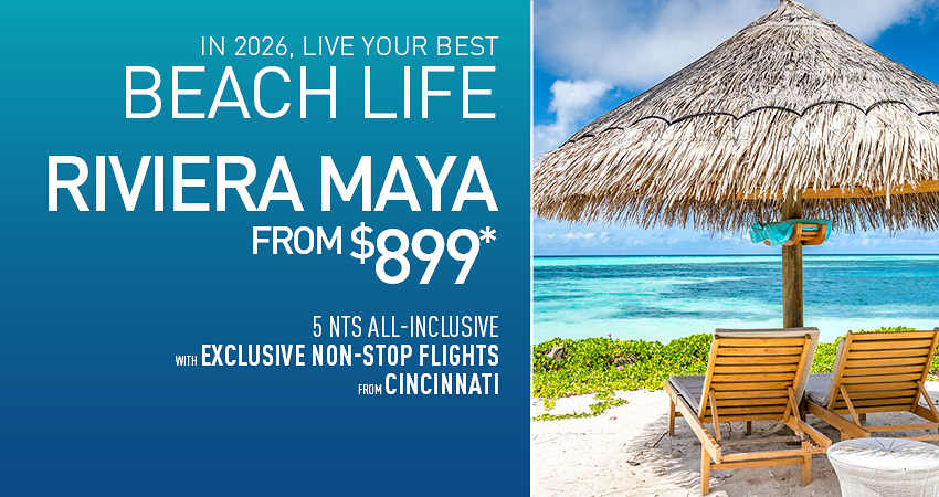 Cincinnati to Riviera Maya Deals