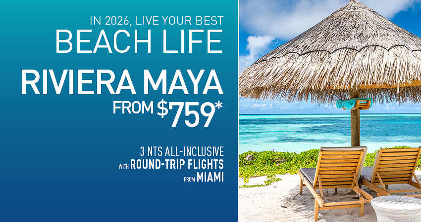 Miami to Riviera Maya Deals