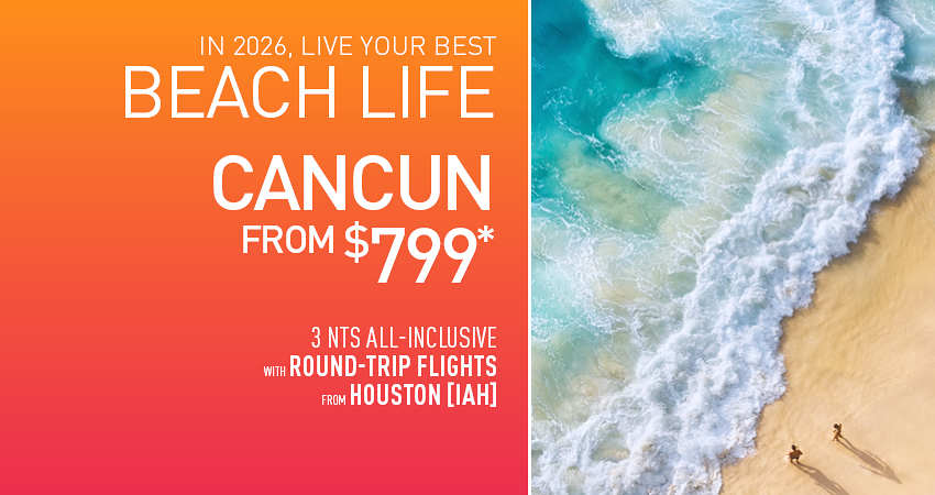 Houston to Cancun Deals